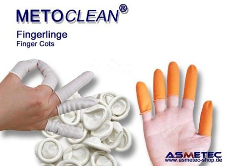 Ableitfähige Fingerlinge von Asmetec