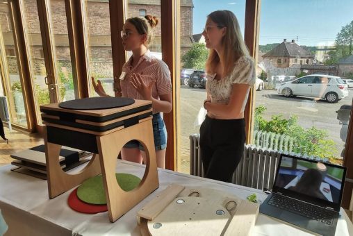 Schülerinnen der Kaufmännische Schule Tauberbischofsheim und Matthias Grünewald Gymnasium gewinnen 2. Platz im Wettbewerb „Kreative Köpfe“