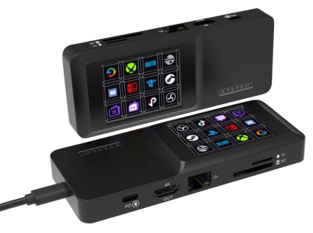 Xystec Software-Controller & Dock mit Touch-Display, 4K-HDMI-Port, 3xUSB, LAN