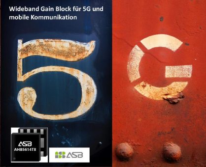 Weltweit einer der besten Gain Blocks seiner Art – AHB5614T8 für mobile Kommunikation