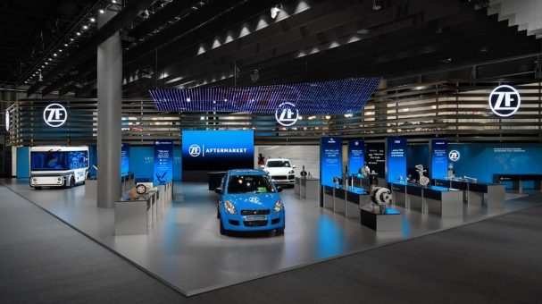 ZF – das neue Erscheinungsbild erstmals auf der Automechanika