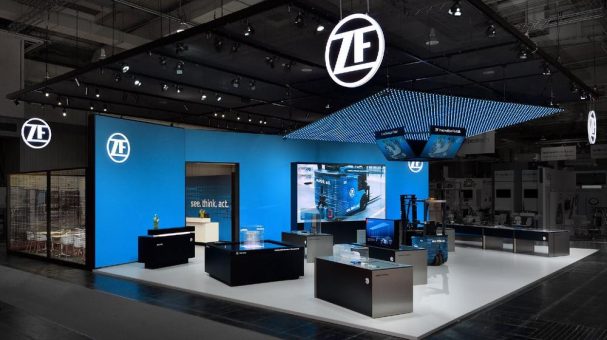 Weltpremiere von ZF auf der HANNOVER MESSE 2018