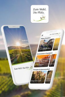 Die neue „Zum Wohl. Die Pfalz.“-App: der Pfalzgenuss-Guide fürs Smartphone