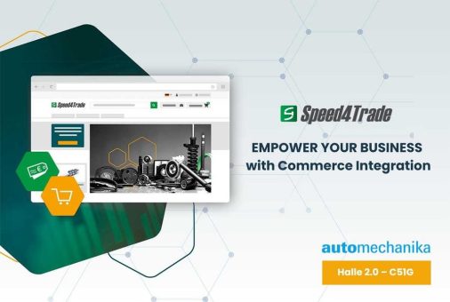 Speed4Trade präsentiert „Commerce Integration“ zur Automechanika 2024