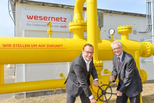 Erstmals neue Gasqualität im Bremer Netz