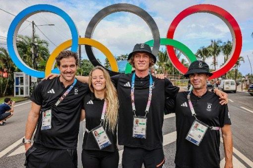 Deutsche Surfer:innen Tim Elter und Camilla Kemp verpassen knapp das Achtelfinale bei den Olympischen Spielen 2024