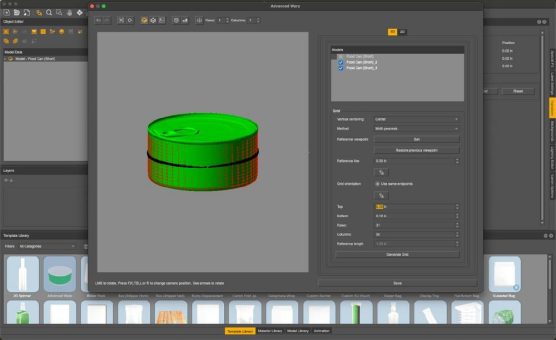 Hybrid Software kündigt wesentliche Erweiterungen in iC3D Version 10 an und rationalisiert den Designprozess für Metalldosenverpackungen