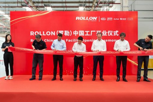 Rollon weiht neues Werk in China ein