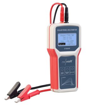 revolt Digitales Solarpanel-Multimeter, bis 800 Watt, 60 V, 35 A, XL-LCD-Display