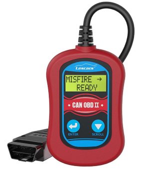 Lescars OBD2-Diagnosegerät OD-170 zum Auslesen und Löschen von Fehlercodes