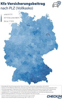 Beitragsatlas Kfz-Versicherung: Hier zahlen Autofahrer*innen besonders viel