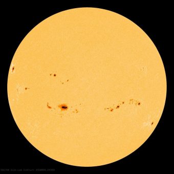 Sonnenfleckenzahl so hoch wie seit 23 Jahren nicht