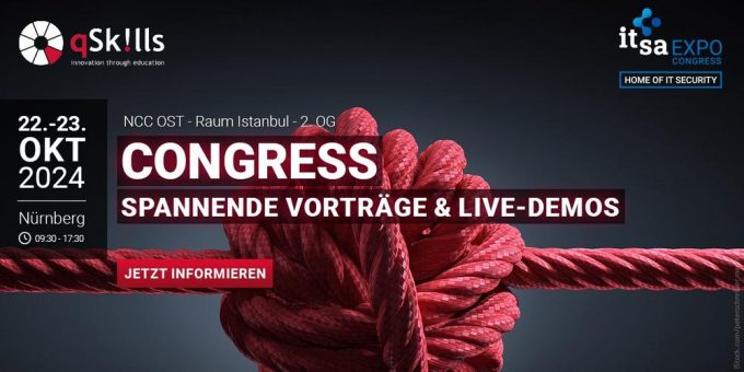 qSkills auf der it-sa Expo&Congress 2024