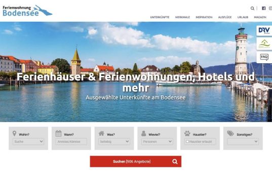 Neues Portal Ferienwohnung-Bodensee.de