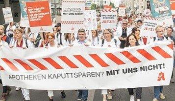 Süddeutscher Apothekerprotest: 5000 Apotheken einen Tag geschlossen