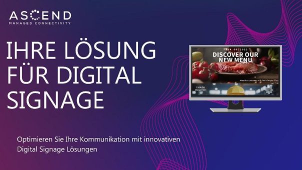 Digital Signage und WLAN-Marketing: Die perfekte Kombination für Hotels, Arztpraxen, Restaurants, Einzelhandel und produzierendes Gewerbe