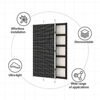 Angekündigt für Q2: SUNMAN präsentiert neues PV-Leichtmodul inklusive Unterkonstruktion