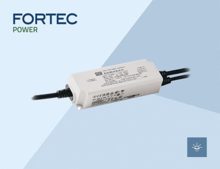 FORTEC Power erweitert sein Programm der LED-Stromversorgung: XLN/XLC-Serie von 25 W bis 60 W