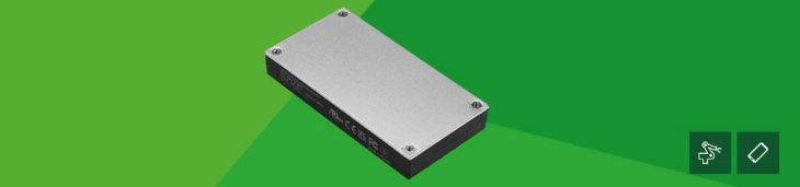 CBM101S: 100 W AC/DC-Brick mit integriertem EMV-Filter