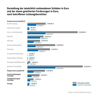 Fehlverhalten im Gesundheitswesen – Schäden im dreistelligen Millionenbereich trotz pandemiebedingt gesunkener Hinweis- und Fallzahlen