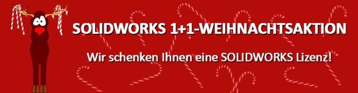 SOLIDWORKS 1+1-WeihnachtsAktion