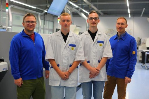 SK-tronic GmbH bildet erstmals im technischen Bereich aus