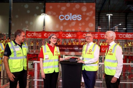 Coles eröffnet hochmodernes Verteilzentrum im Westen Sydneys