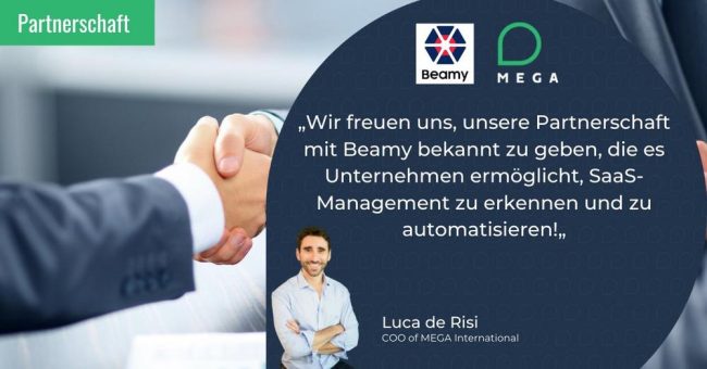 MEGA kooperiert mit Beamy