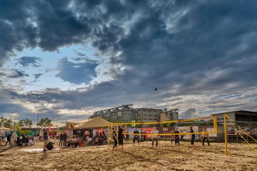 Beachvolleyball Benefizmatch ein voller Erfolg