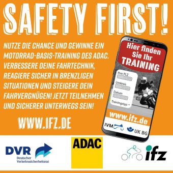 Lösung senden– Motorradtraining gewinnen