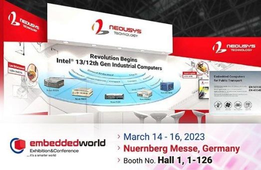 Neousys stellt auf der Embedded World 2023 marktführende Industrie-GPU-Computer mit Intel® 12./13. Gen-CPUs aus