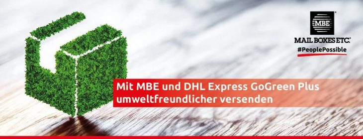 Mail Boxes Etc. führt ab dem 1. September 2024 DHL Express GoGreen Plus ein