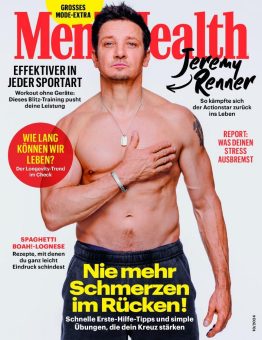 Marvel-Star Jeremy Renner bei Men’s Health