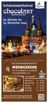 Halloweentag für Kinder und Familien zum Schokoladenfestival  in Wernigerode