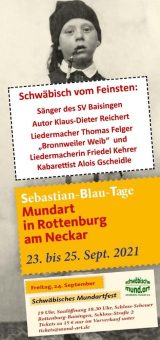 Sebastian-Blau-Tage im September 2021