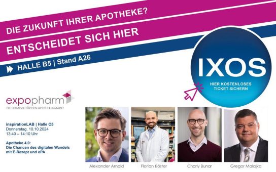 Experten-Wissen für Apotheken: PHARMATECHNIK mit Erfolgs-Gipfel auf der expopharm