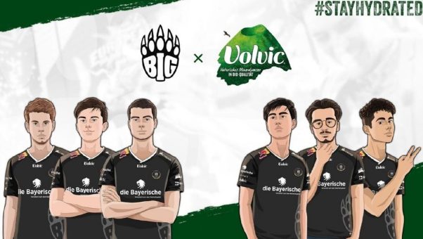 Volvic und BIG verlängern Partnerschaft im Esport