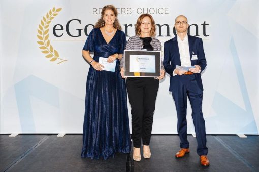 regisafe GmbH zum zweiten Mal in Folge mit Gold bei den eGovernment Awards ausgezeichnet