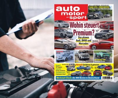 auto motor und sport listet die besten Kfz-Werkstätten in Deutschland