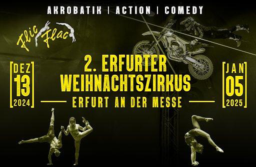 Circus Flic Flac bringt “2. Erfurter Weihnachtszirkus” im Dezember in die Manege