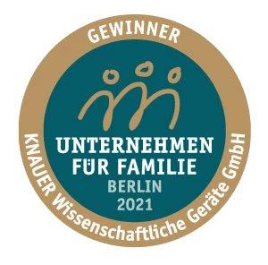 Hightech-Unternehmen KNAUER für Familienfreundlichkeit ausgezeichnet