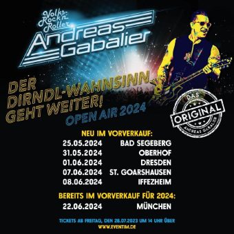 Andreas Gabalier: Der Dirndl-Wahnsinn geht weiter!