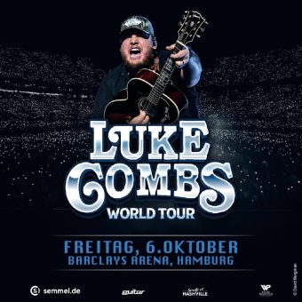 US-Rekordbrecher LUKE COMBS geht auf Welttournee und spielt ein Konzert in Deutschland