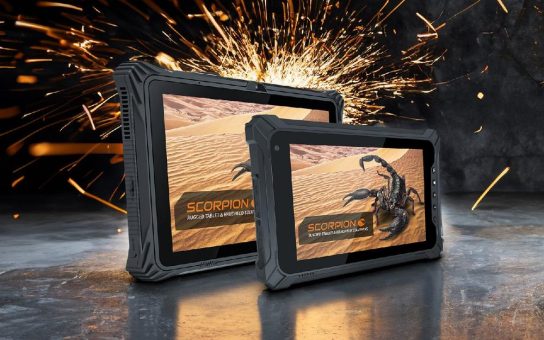 Neue SCORPION Tablets für Industrie und Logistik