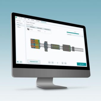 Werkerassistenz-Software für die Klemmenleistenmontage im Schaltschrankbau