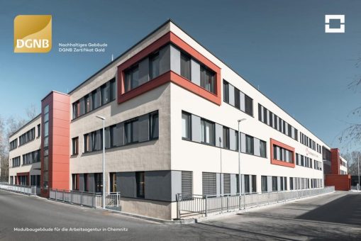 DGNB Gold für KLEUSBERG Modulbau