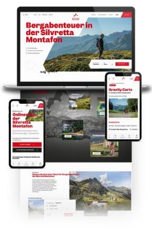 Silvretta Montafon: Web-Relaunch mit innovativem Digital Travel Commerce für Bergbahn, Verleih, Hotel & Gastronomie