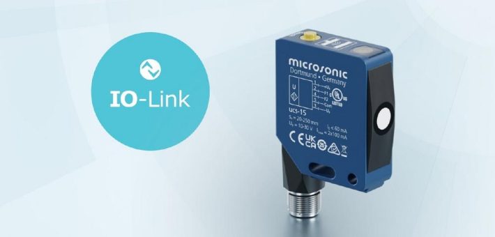 Neue Generation von ucs-Ultraschallsensoren: robustes Metallgehäuse und neue IO-Link-Schnittstelle