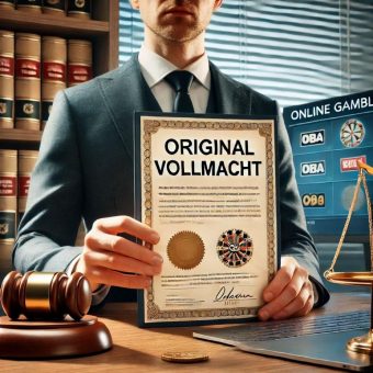 Anbieter von Online-Glücksspiele müssen Original-Vollmacht vorlegen