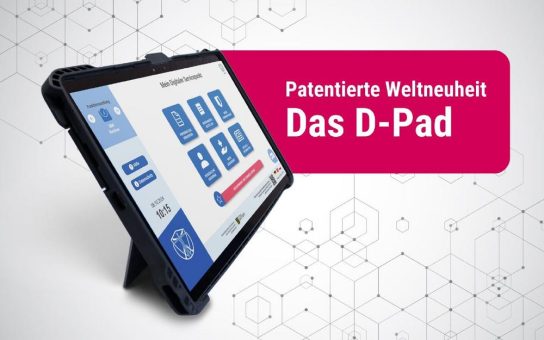 Patentiertes D-Pad/„Deutschland-Pad“ als Weltneuheit!